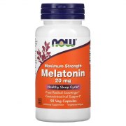 Заказать NOW Melatonin 20 мг 90 вег капс