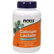Заказать NOW Calcium Lactate 10 гр 250 таб