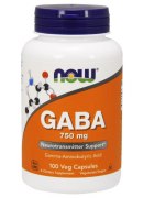 Заказать NOW GABA 750 мг 100 вег капс