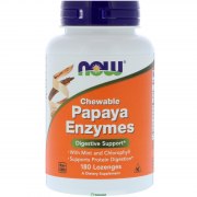 Заказать NOW Papaya Enzyme Chewable 180 таб
