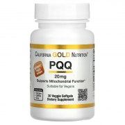 Заказать California Gold Nutrition PQQ 20 мг 30 капс