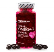Biopharma Omega-3 Trippel Kvinne 120 капс