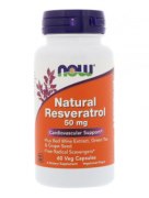 Заказать NOW Natural Resveratrol 50 мг 60 вег капс